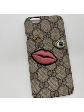 GUCCI GG iPhone 6 Case Embroidered Face